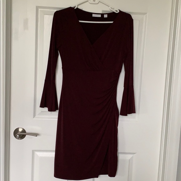 New York & Company Dress with Side Ruching - Picture 6 of 10